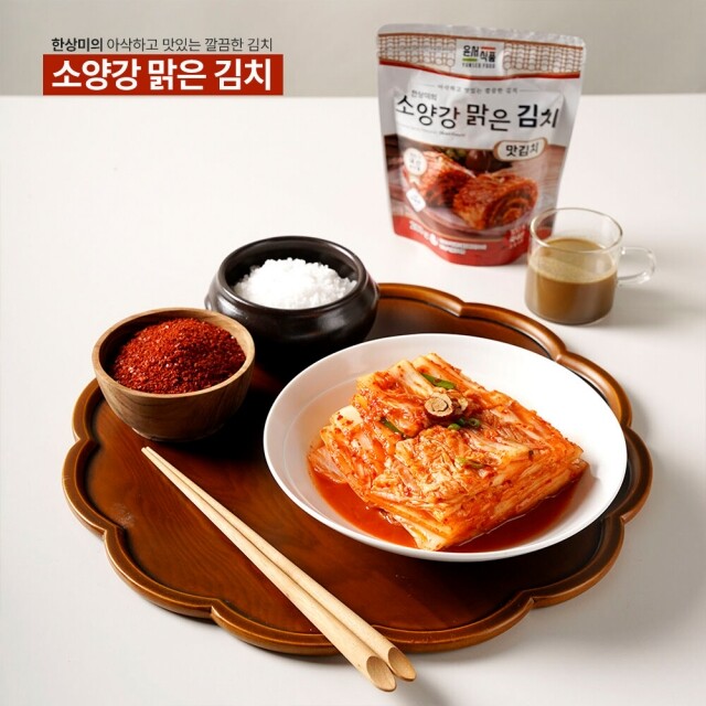 윤서식품,강원도 김치 소양강 맑은 김치  맛김치 400g 1kg 1.6kg 1kg3개 5kg 10kg