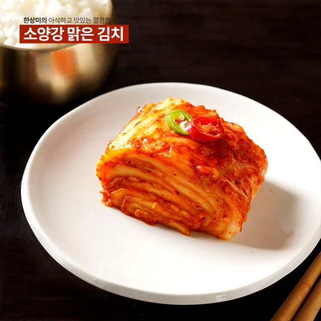 윤서식품,강원도 김치 소양강 맑은 김치  맛김치 400g 1kg 1.6kg 1kg3개 5kg 10kg