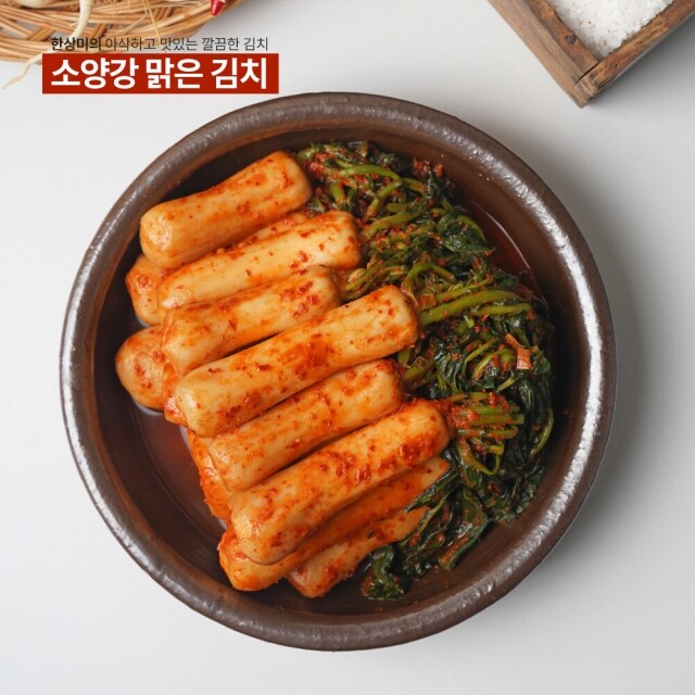 윤서식품,강원도 김치 소양강 맑은 김치 총각김치 500g,3kg,5kg,10kg